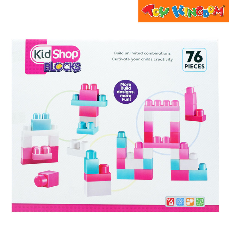 KidShop Blocks 'n Crafts 76 pcs Building Blocks