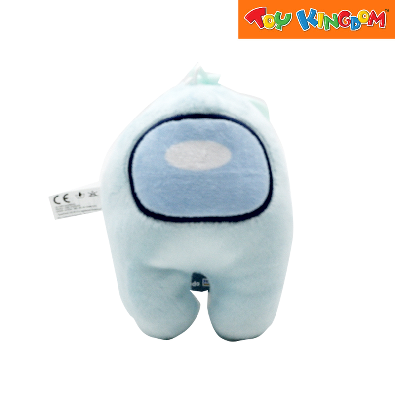 Among Us Clip On Plush Light Blue Stuffed Toy