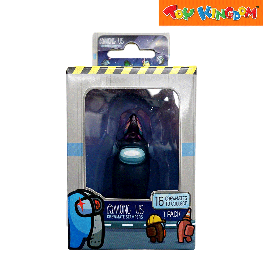 Among Us Crewmate Black Stamper | Toy Kingdom