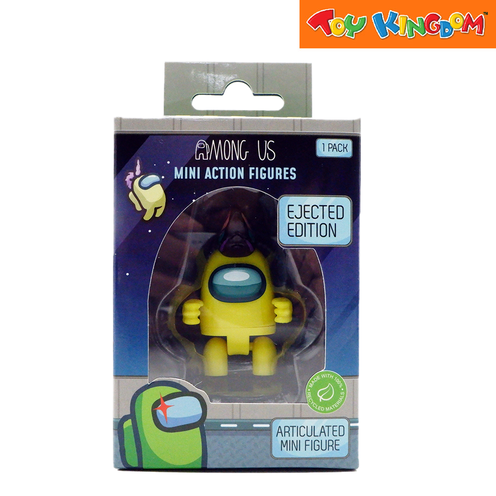 Among Us Yellow Mini Action Figure | Toy Kingdom