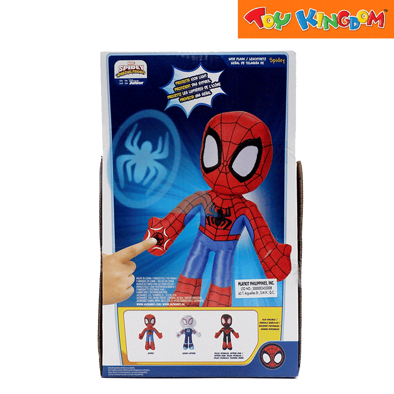 Disney Jr. Marvel Spidey & His Amazing Friends Web Flash Spidey Plush