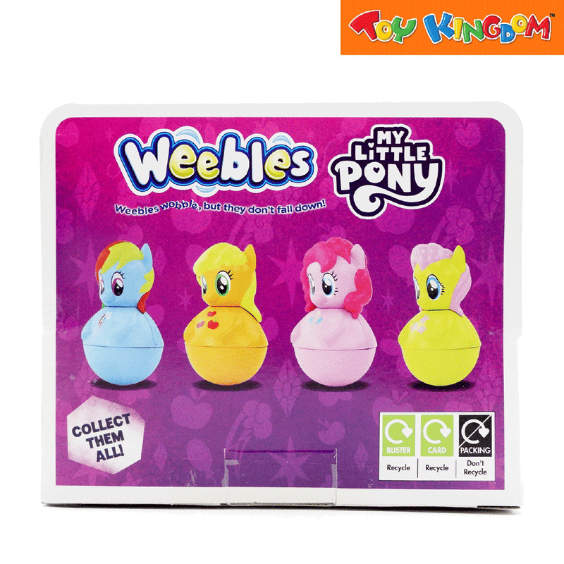 Weebles My Little Pony Rainbow Dash and Fluttershy 2 Pack Figures