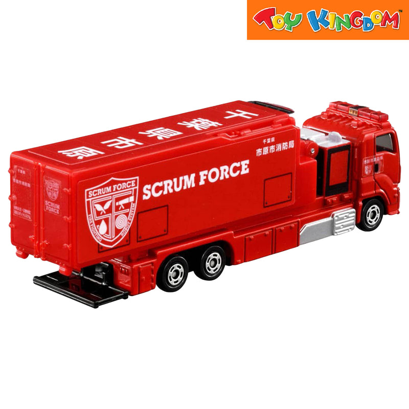 Tomica No. 121 Ichihara City Fire Bureau Scrum Force Die-cast Vehicle