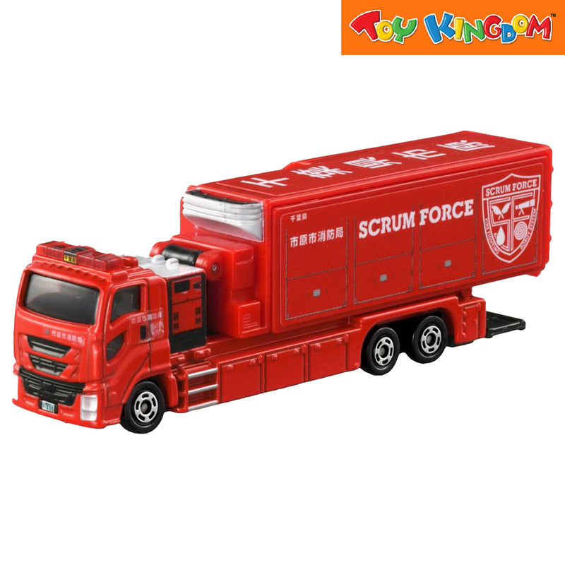 Tomica No. 121 Ichihara City Fire Bureau Scrum Force Die-cast Vehicle