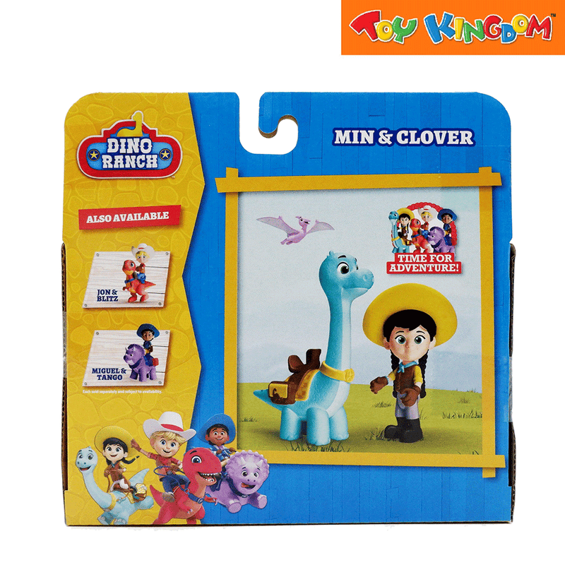 Dino Ranch Min and Clover Figure