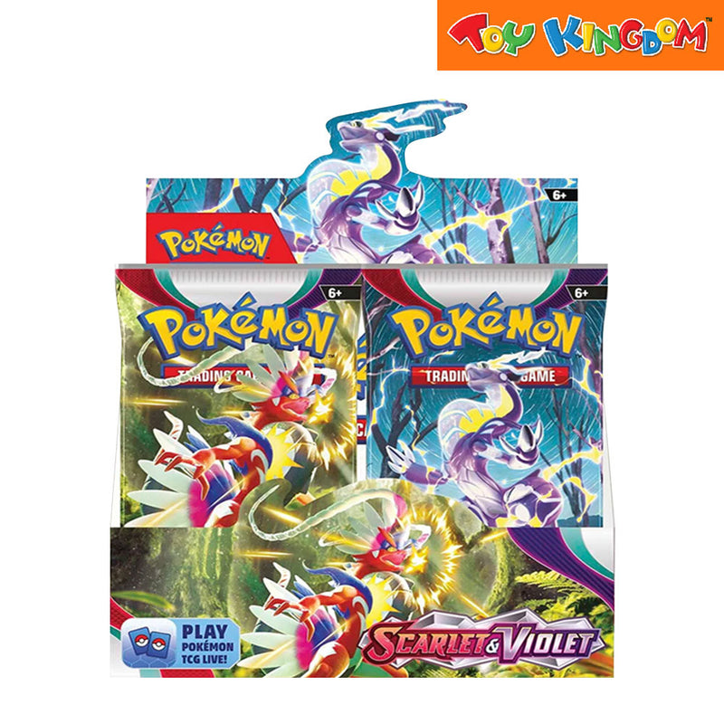 Pokemon Scarlet and Violet Booster Display Box 36 Pack Trading Card Game