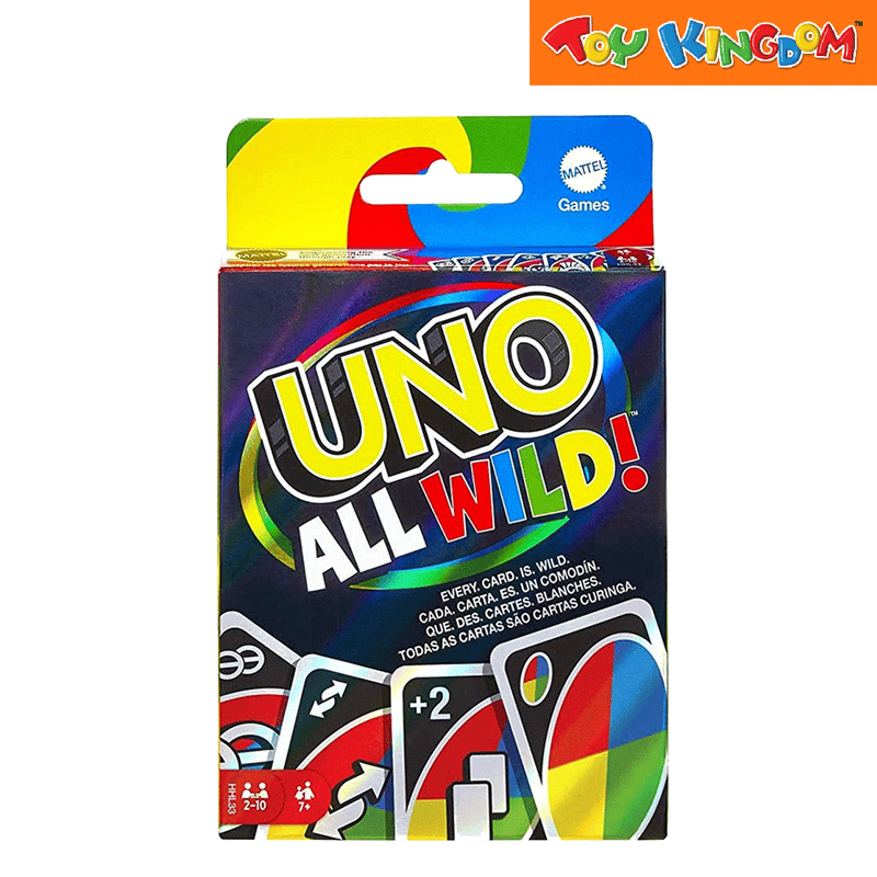 Mattel Games All Wild UNO Card Game