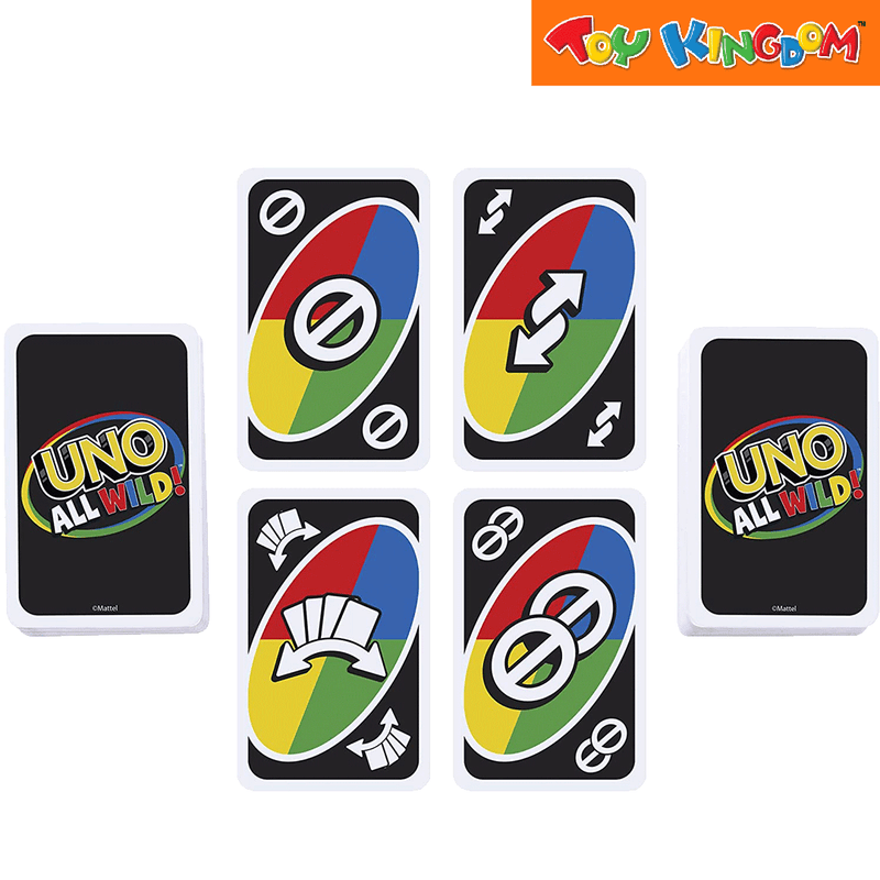 Mattel Games All Wild UNO Card Game