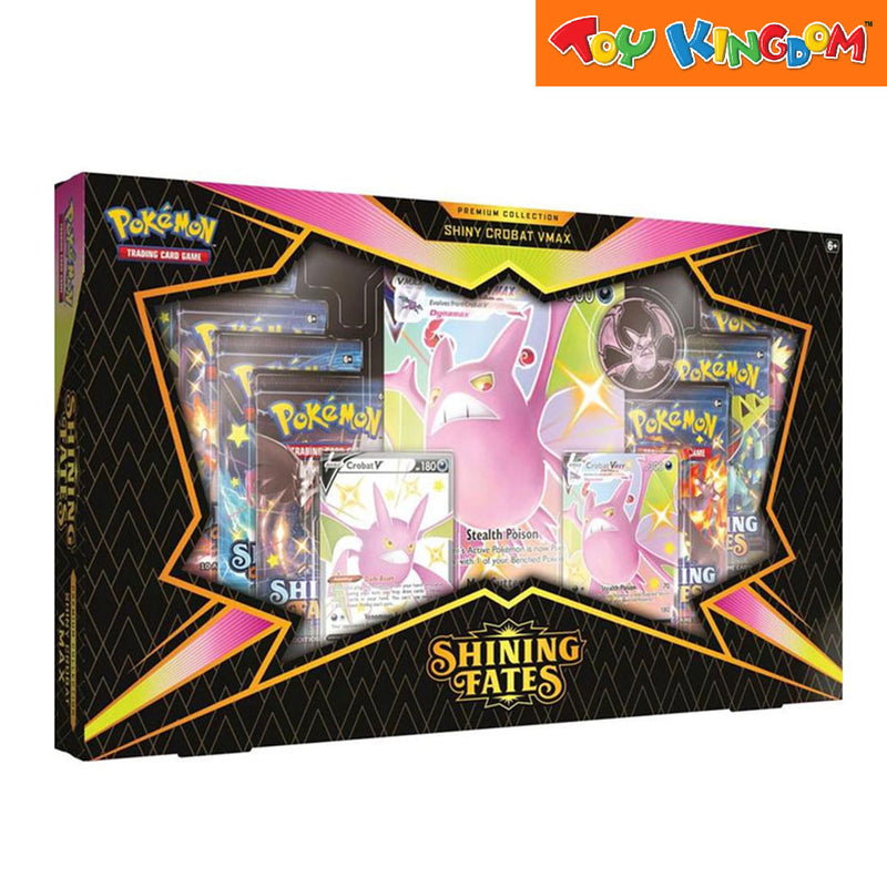 Pokemon Trading Card Game Shining Fates Shiny Crobat VMAX Premium Box