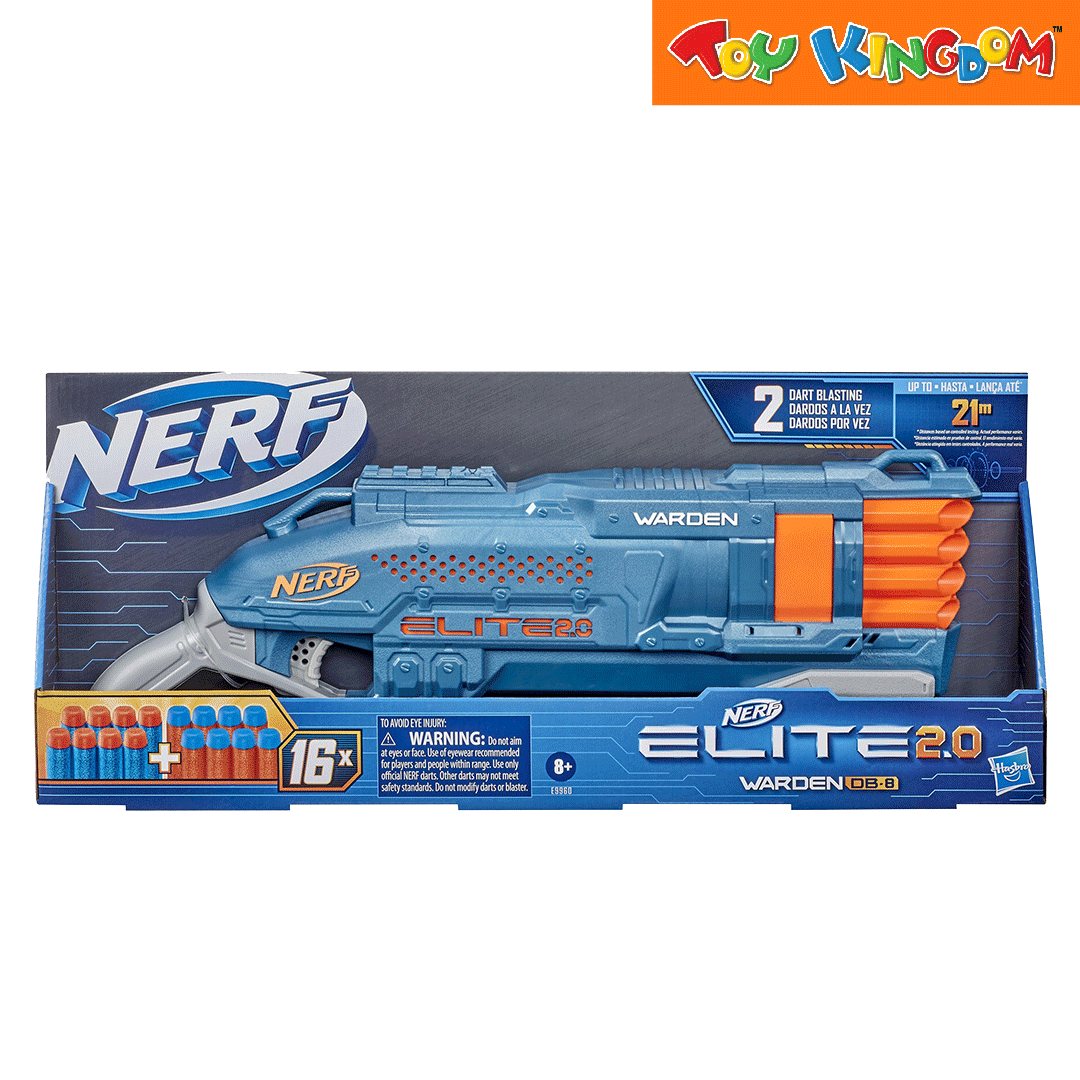 Nerf DB-8 Elite 2.0 Warden | Toy Kingdom