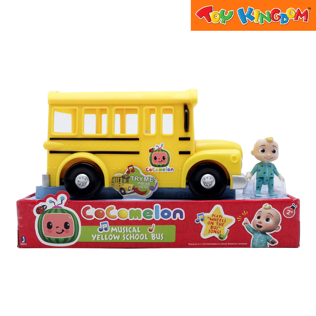 Cocomelon Musical Yellow School Bus | Toy Kingdom