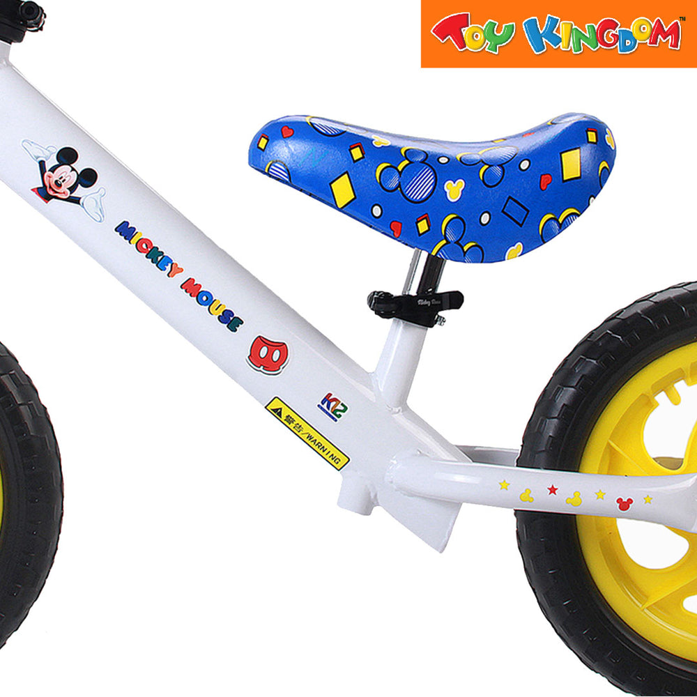 Disney Mickey Mouse 12 inch Balance Bike Toy Kingdom