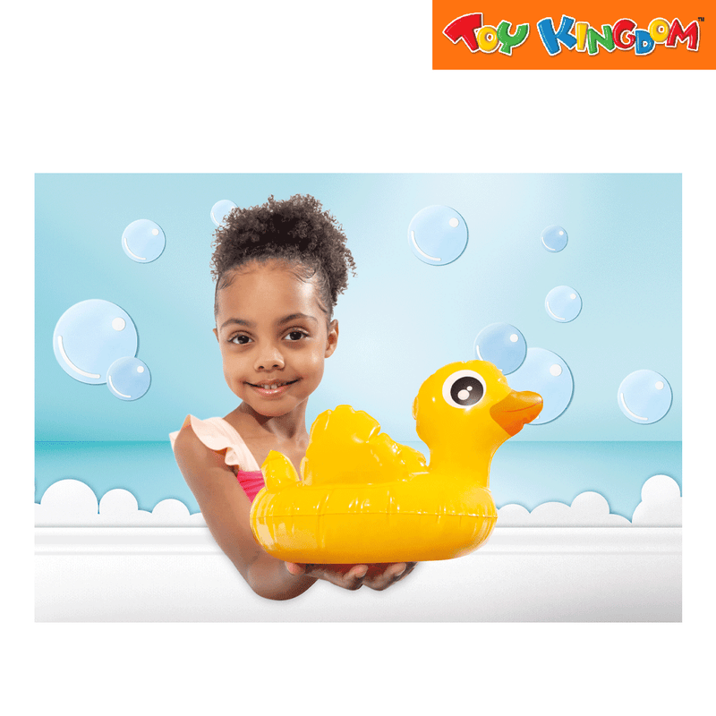 Intex Puff 'n Play Happy Duck 8.5in x 7in Water Toy