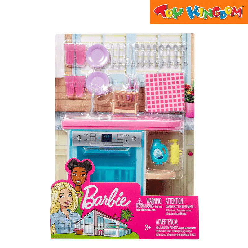 Barbie Estate Furniture Dishwasher Indoor Accessories