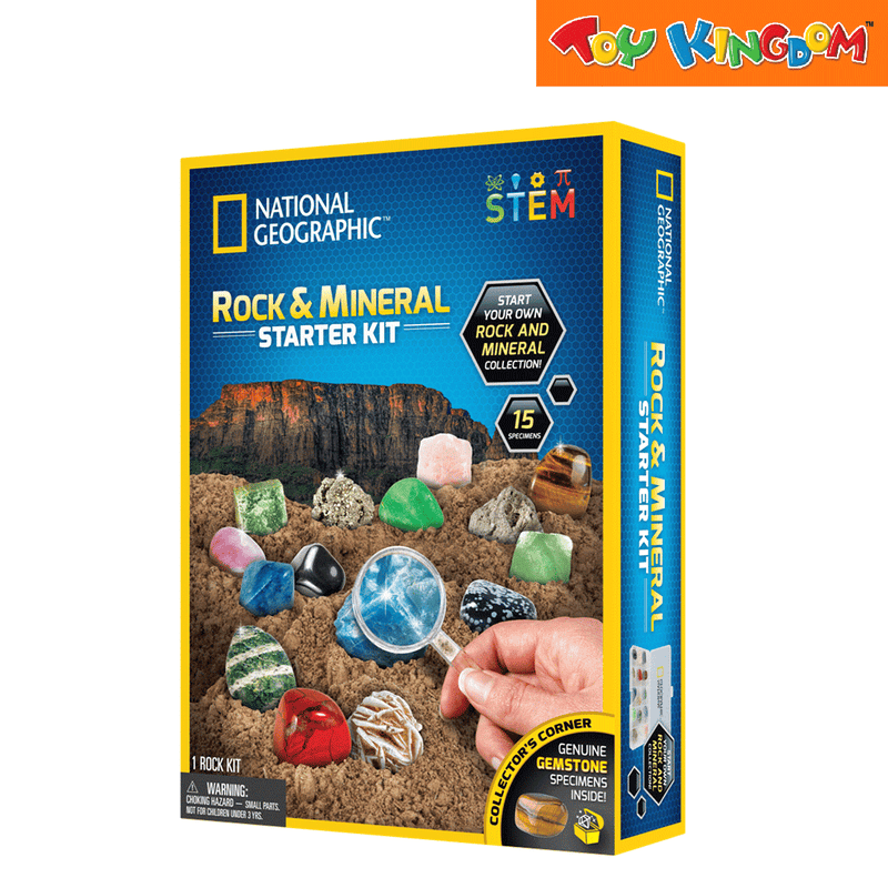 National Geographic Rock + Mineral Starter Kit