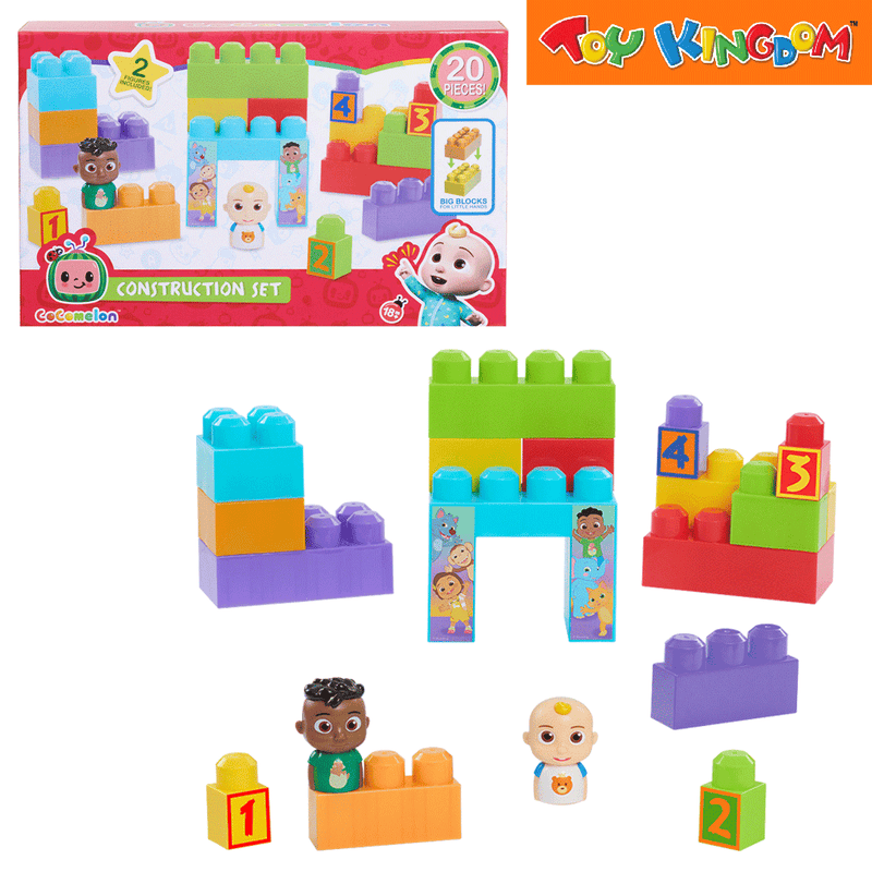 Cocomelon 20 pcs Construction Blocks