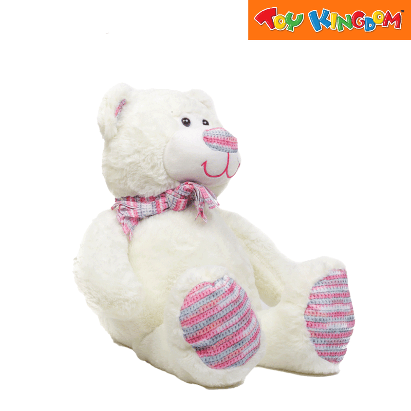 KidShop Bear with Scarf 20 inch Plush